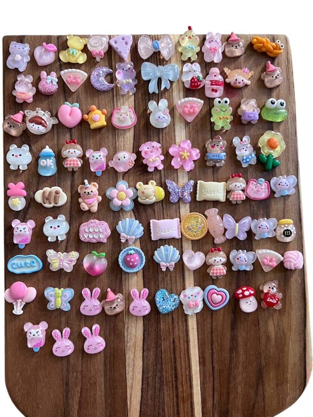 83 Piece Cute Kawaii Misc Slime Charm for Crafts Slime Collecting